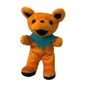 Liquid Blue Grateful Dead Plush 7" Orange Ashbury 3/3/68 Bean Bag Bear